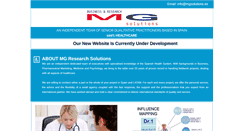 Desktop Screenshot of mgsolutions.es